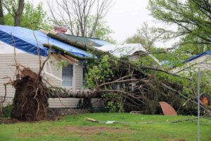 storm damage roof Roanoke